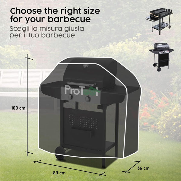 Copertura Barbecue, Telo Copri Barbecue Impermeabile (80x66x100)