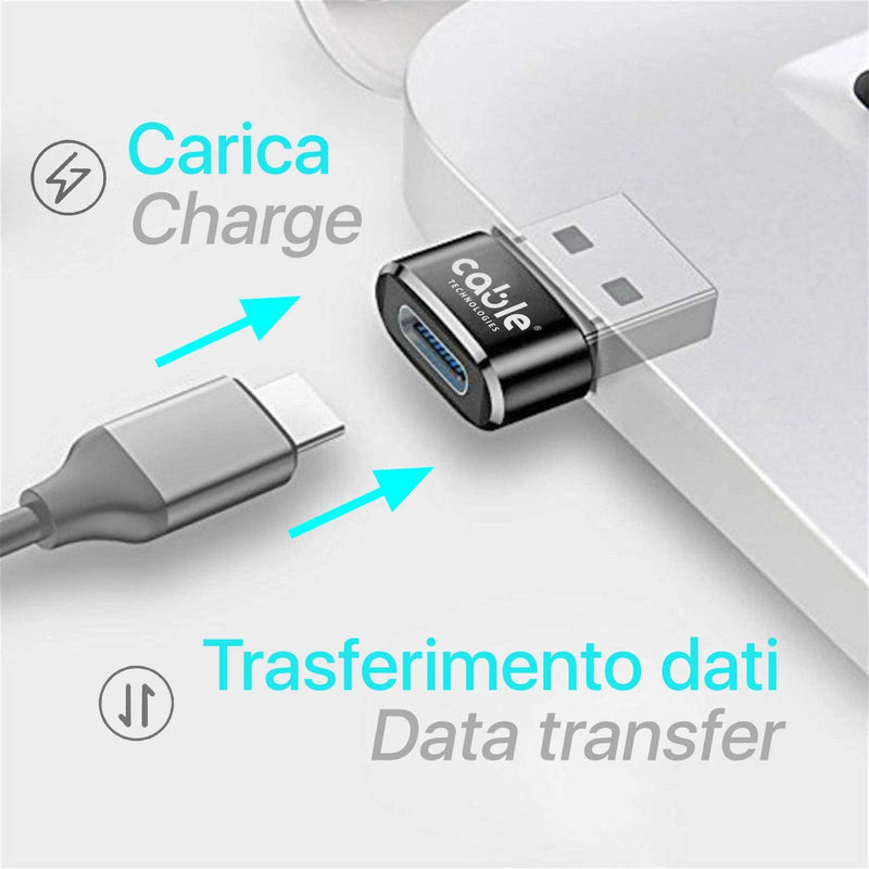 Adattatore da USB-C Femmina a USB Maschio – Cable Technologies